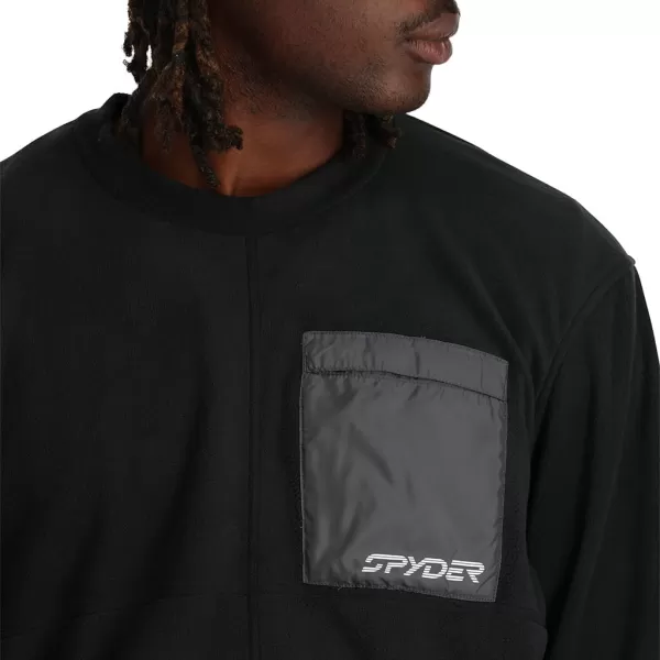 Spyder Men's Lounge Long Sleeve Crew Fleece Sweatshirt