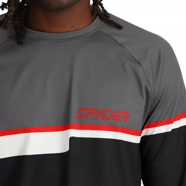 Spyder Men's Pump Crew Long Sleeve Shirt