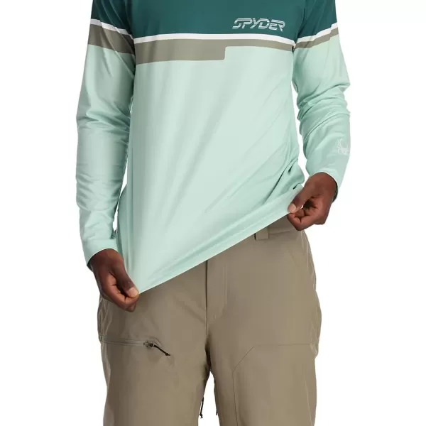 Spyder Men's Pump Crew Long Sleeve Shirt