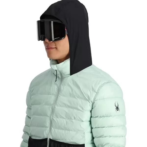 Spyder Men's Sanction Hooded Down Packable Jacket