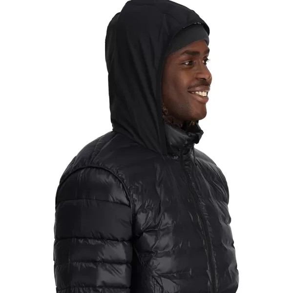 Spyder Men's Sanction Hooded Down Packable Jacket