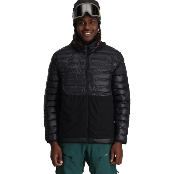 Spyder Men's Sanction Hooded Down Packable Jacket