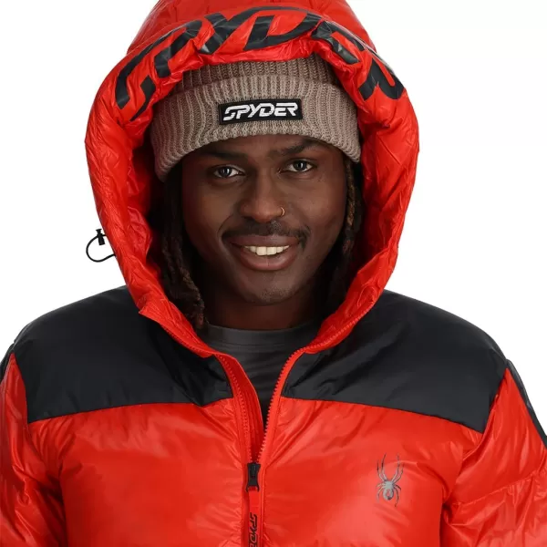 Spyder Men's Windom Tech Hooded Down Jacket