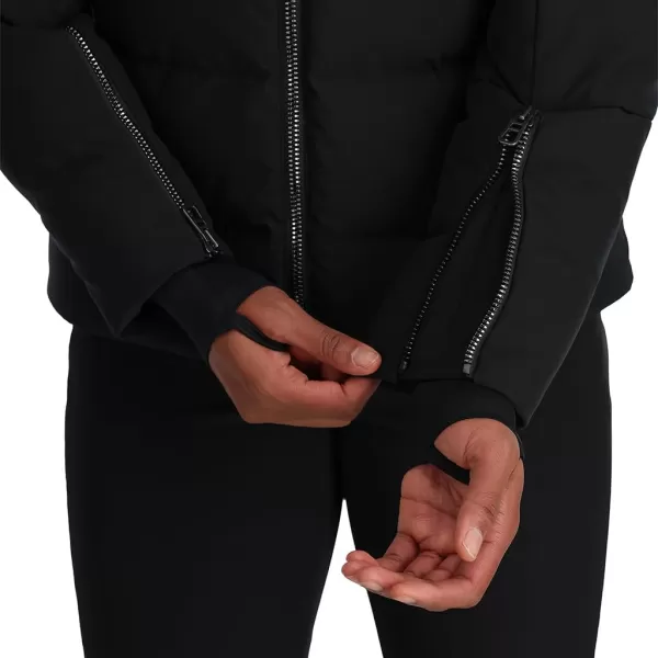 Spyder Women's Falline Faux Fur Down Ski Jacket