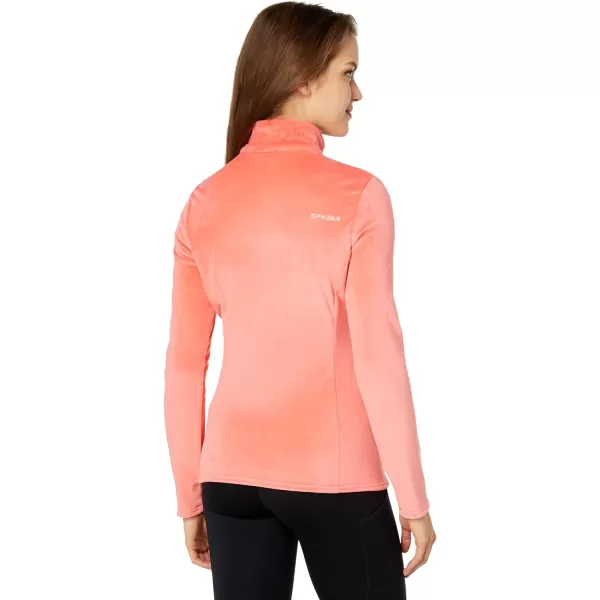 Spyder Womens Shimmer Bug Half Zip T-Neck