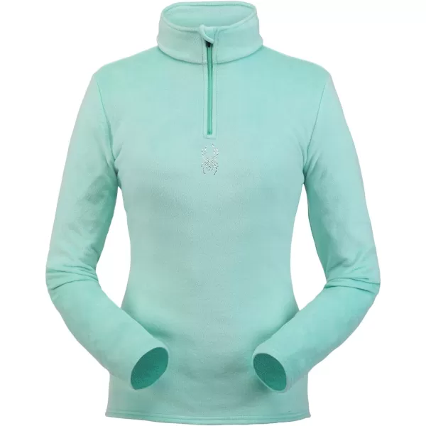 Spyder Womens Shimmer Bug Half Zip T-Neck
