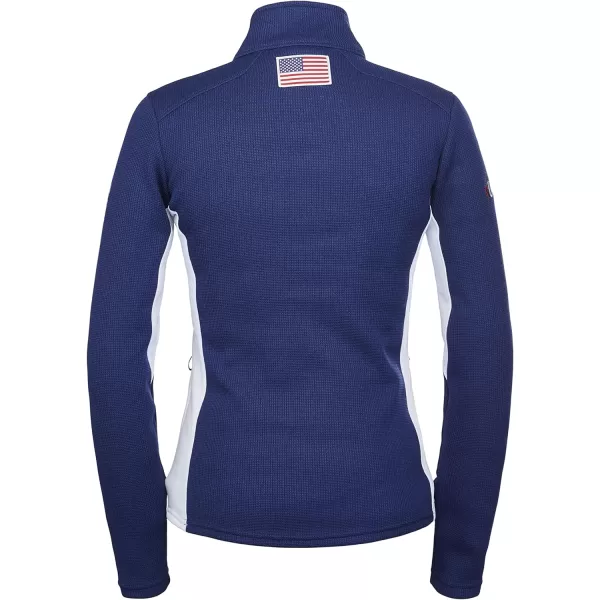 Spyder Women's USA Bandita Full Zip Mid-Layer Jacket