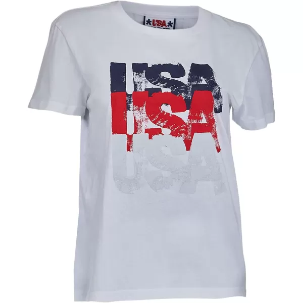 Spyder Women's USA Haze Short Sleeve Crew Neck Tee