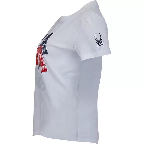 Spyder Women's USA Haze Short Sleeve Crew Neck Tee