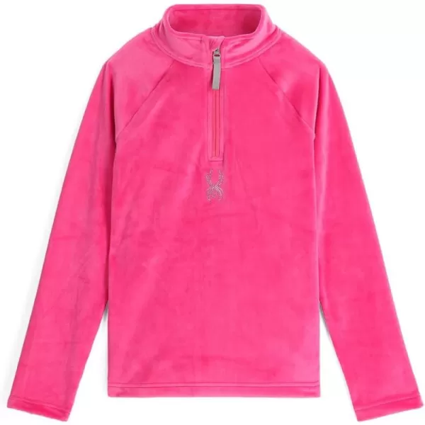 Spyder Girls Shimmer Bug Half Zip T-Neck