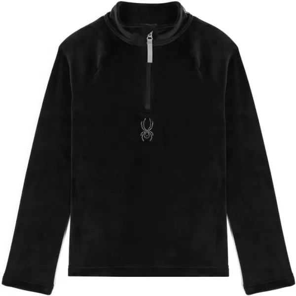 Spyder Girls Shimmer Bug Half Zip T-Neck