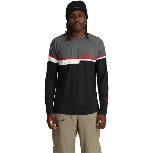 Spyder Men's Pump Crew Long Sleeve Shirt