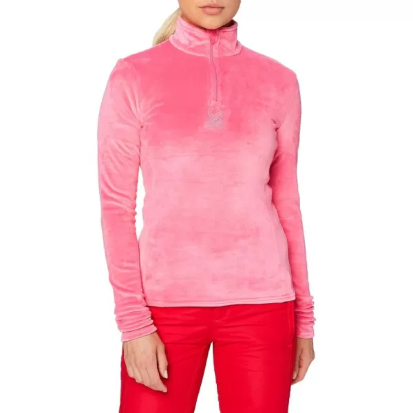 Spyder Womens Shimmer Bug Half Zip T-Neck