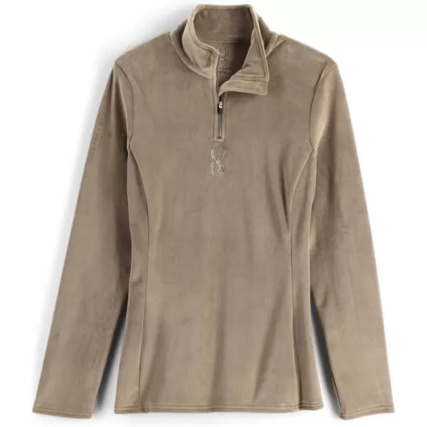 Spyder Womens Shimmer Bug Half Zip T-Neck