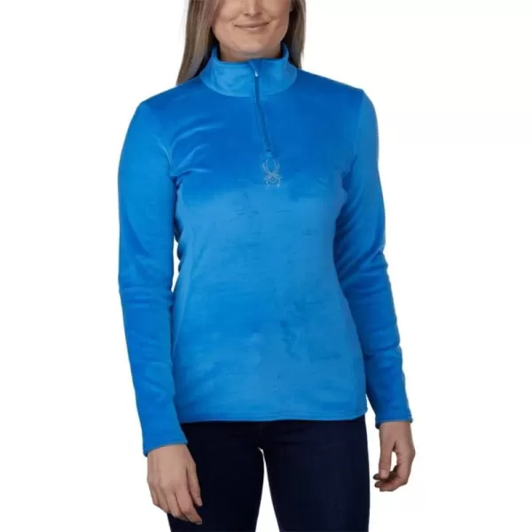 Spyder Womens Shimmer Bug Half Zip T-Neck