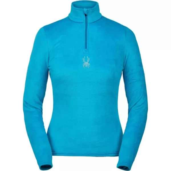 Spyder Womens Shimmer Bug Half Zip T-Neck