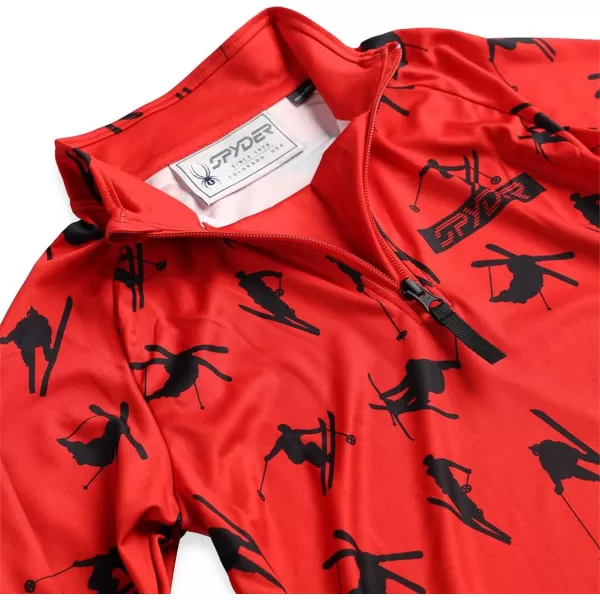 Spyder Boys Ski Day Half Zip T-Neck