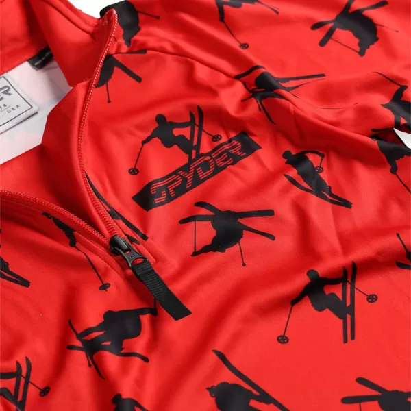 Spyder Boys Ski Day Half Zip T-Neck
