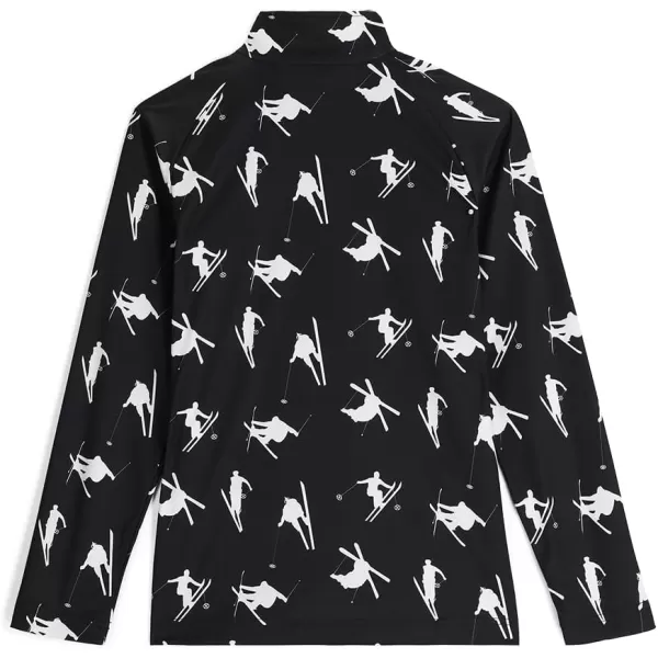 Spyder Boys Ski Day Half Zip T-Neck