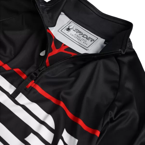 Spyder Boys Web Half Zip T-Neck