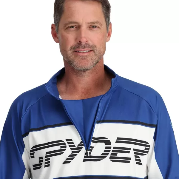 Spyder Men's Paramount Zip T-Neck Mid-Layer Mens