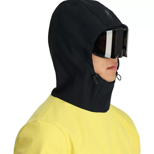 Spyder Men's Softshell Riding Hoodie Ski Jacket