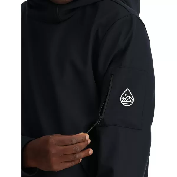 Spyder Men's Softshell Riding Hoodie Ski Jacket