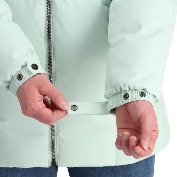 Spyder Women's Eastwood Long Down Hooded Jacket