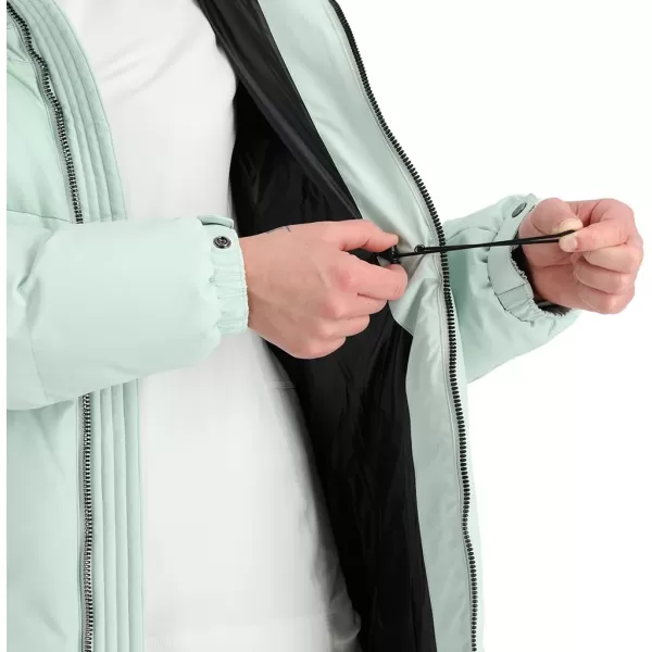 Spyder Women's Eastwood Long Down Hooded Jacket