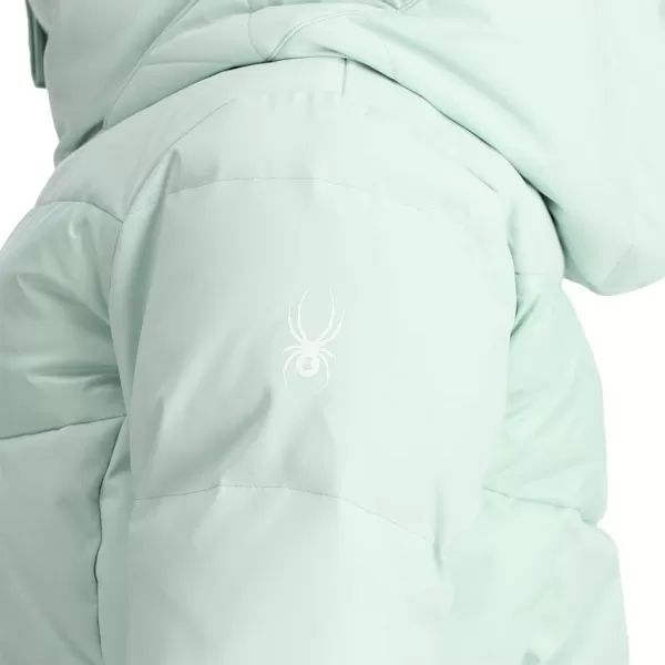 Spyder Women's Eastwood Long Down Hooded Jacket