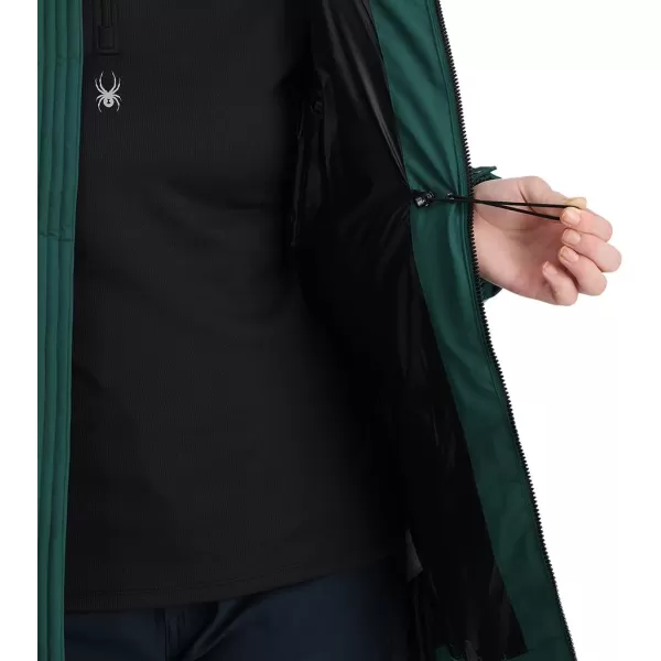 Spyder Women's Eastwood Long Down Hooded Jacket