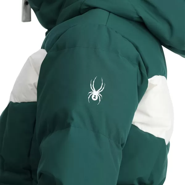 Spyder Women's Eastwood Long Down Hooded Jacket