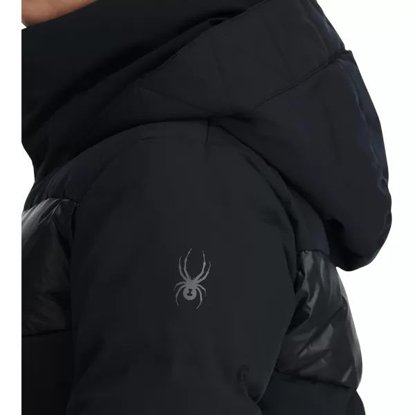 Spyder Women's Eastwood Long Down Hooded Jacket