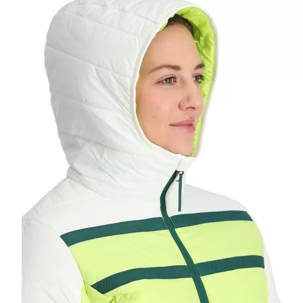 Spyder Women's Ethos Hooded Puffy Ski Jacket