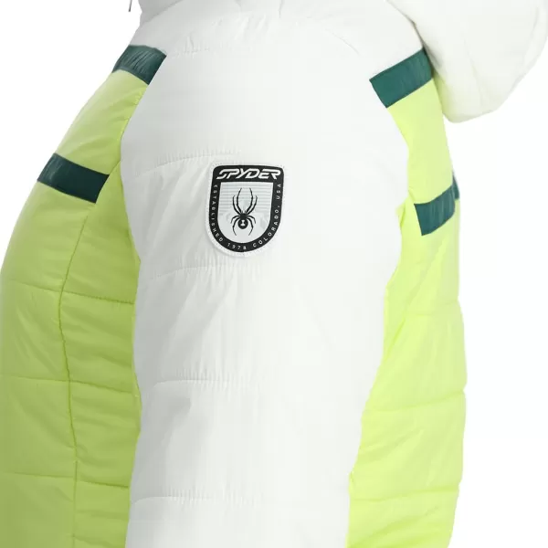 Spyder Women's Ethos Hooded Puffy Ski Jacket