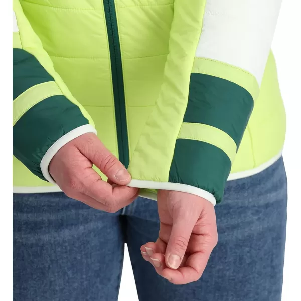 Spyder Women's Ethos Hooded Puffy Ski Jacket