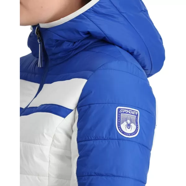 Spyder Women's Ethos Hooded Puffy Ski Jacket