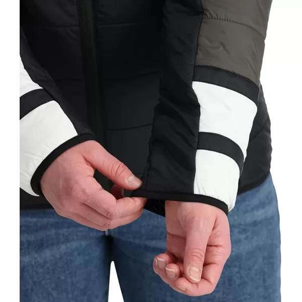 Spyder Women's Ethos Hooded Puffy Ski Jacket
