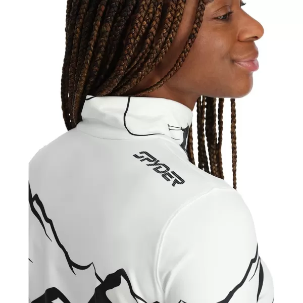 Spyder Women's Figure 8 1/2 Zip Quick Dry T-Neck Shirt