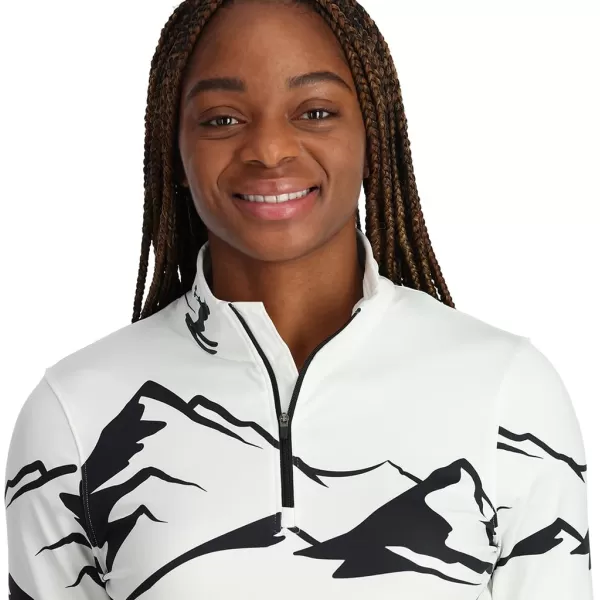 Spyder Women's Figure 8 1/2 Zip Quick Dry T-Neck Shirt