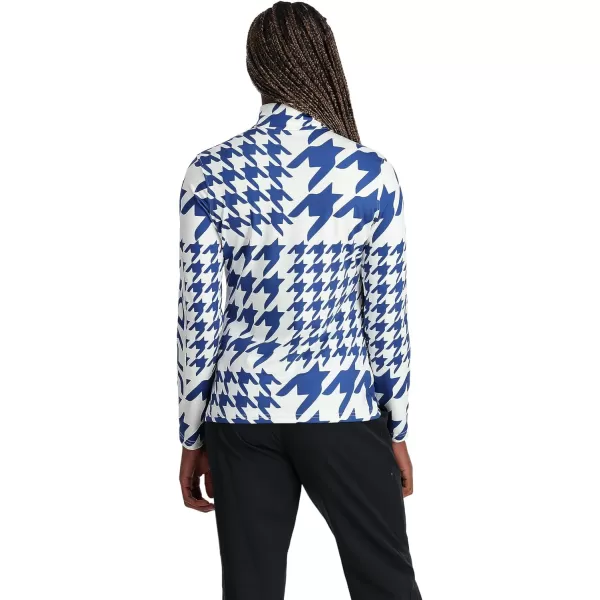 Spyder Women's Houndstooth Half Zip T-Neck