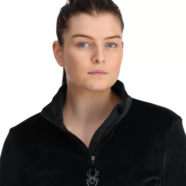 Spyder Women's Shimmer Bug Half Zip T-Neck
