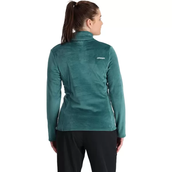 Spyder Women's Shimmer Bug Half Zip T-Neck