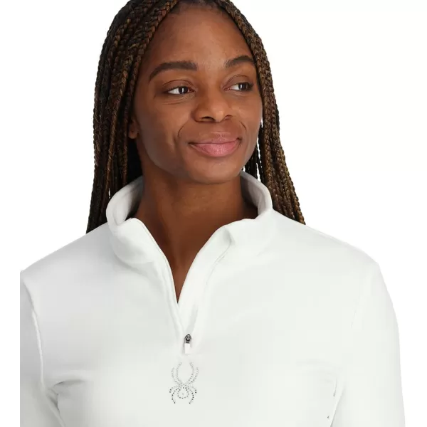 Spyder Women's Shimmer Bug Half Zip T-Neck