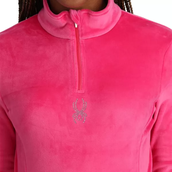 Spyder Women's Shimmer Bug Half Zip T-Neck