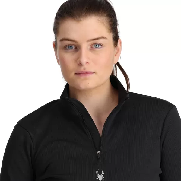 Spyder Women's Tempting 1/2 Zip Quick Dry T-Neck Shirt