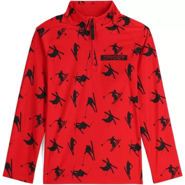 Spyder Boys Ski Day Half Zip T-Neck