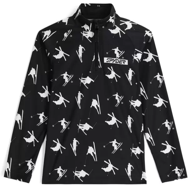 Spyder Boys Ski Day Half Zip T-Neck