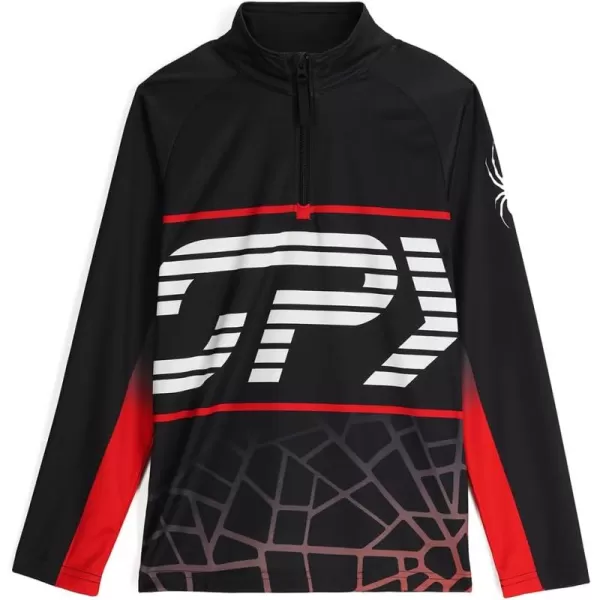 Spyder Boys Web Half Zip T-Neck