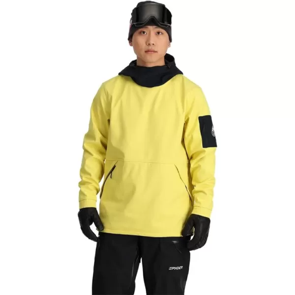 Spyder Men's Softshell Riding Hoodie Ski Jacket